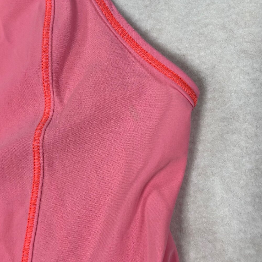 Lululemon Cool Mesh Tank Top Lightweight Pink Approx Size Small - Picture 7 of 7